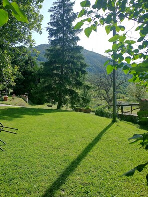 Chalet, 1 Schlafzimmer, Raucher, Kamin | Unterkunftsgelände