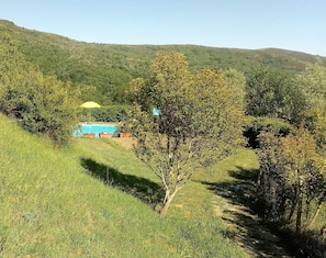 Chalet, 1 Bedroom, Smoking, Fireplace | Pool | Outdoor pool