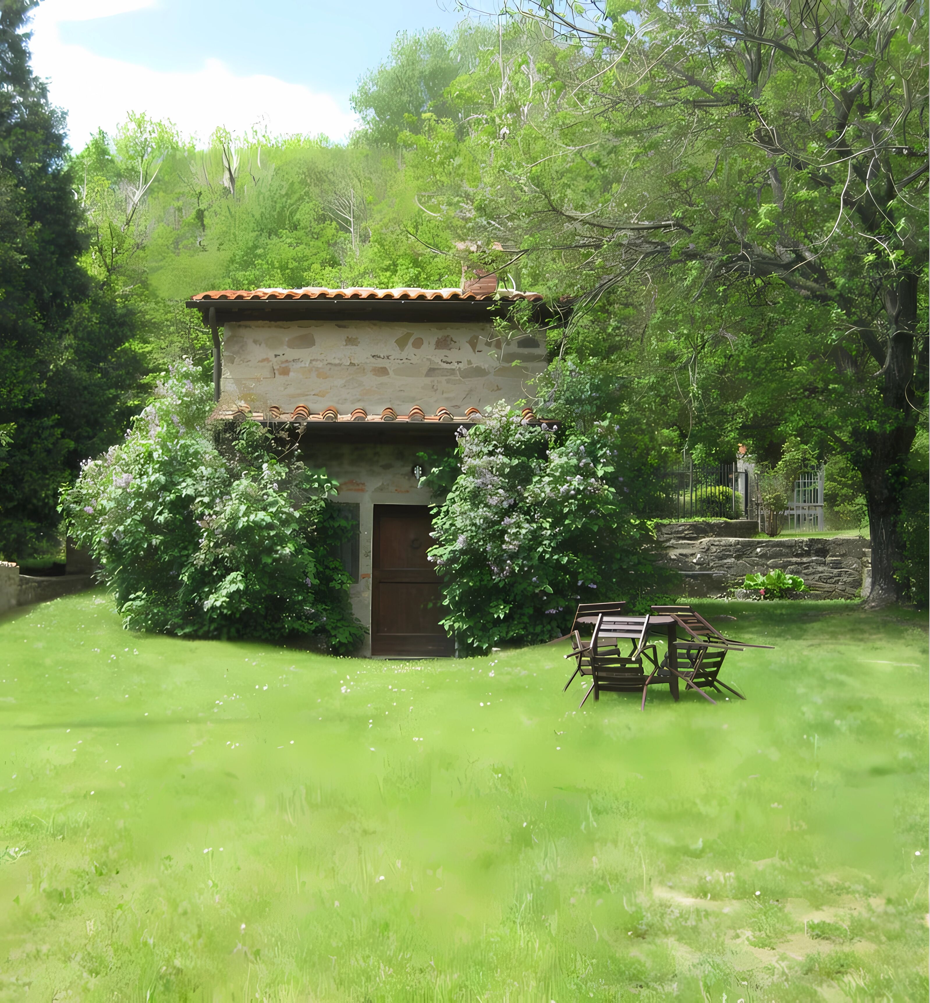 Chalet, 1 Bedroom, Smoking, Fireplace | Property entrance