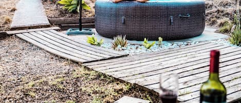 Baignoire à remous extérieure