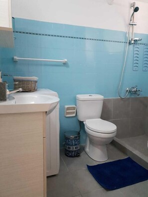 Apartment, 2 Bedrooms | Bathroom | Shower, towels