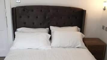 Standard Double Room | Premium bedding, memory foam beds, iron/ironing board, free WiFi