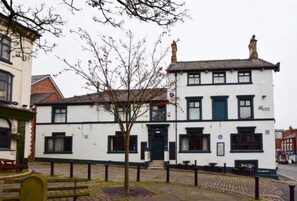 Overnatningsstedets facade