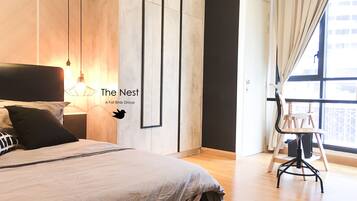 Estúdio (Venice Home C909) | Escrivaninha, espaço de trabalho para notebook