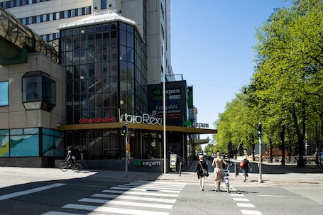 Fachada de la propiedad