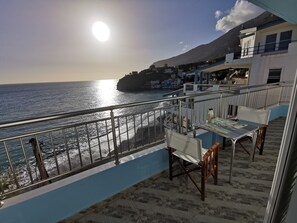 House, 2 Bedrooms | Terrace/patio - Amazing House Erato On The Sea South Creta (Archanes-Asterousia)