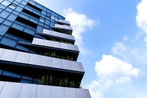 Overnatningsstedets facade