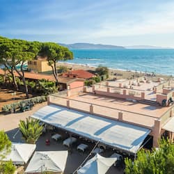 2 restaurants, serveren lunch, diner, Italiaanse gerechten