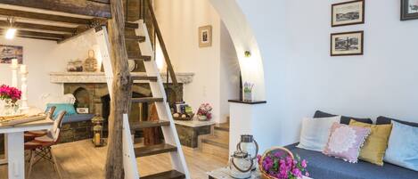Appartement, 1 chambre | Coin séjour