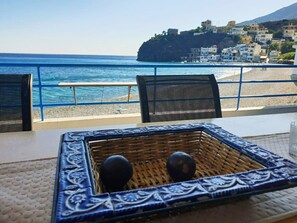 Apartment, 1 Bedroom, Terrace, Sea View | Balcony view