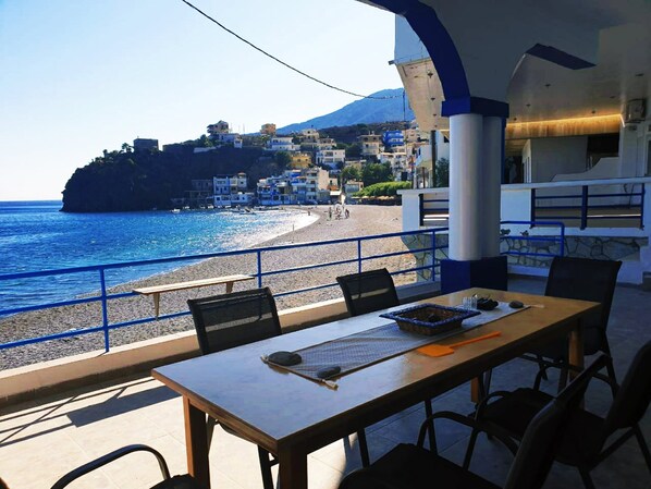 Apartment, 1 Bedroom, Terrace, Sea View | Balcony