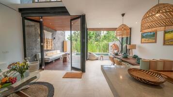 Villa, 4 Bedrooms | Living area | LCD TV