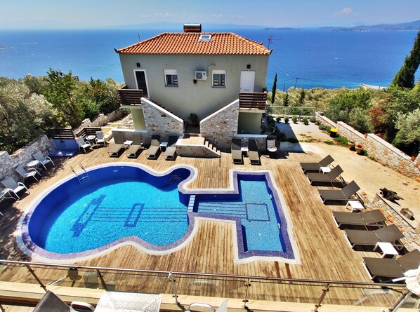 Façade de l’hébergement