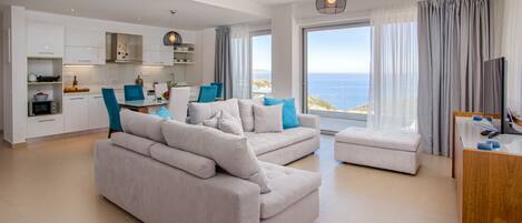 Suite | Wohnbereich | Flachbildfernseher