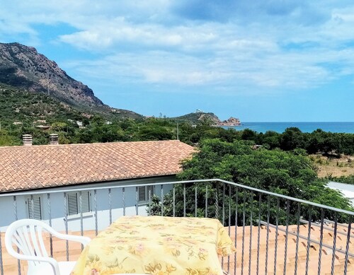 Always on Foot 3 min to the Beach Center With Double Terrace