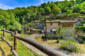 Villa, 4 Schlafzimmer, Raucher, eigener Pool | Unterkunftsgelände