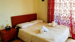 Departamento, 2 habitaciones, balcón | 2 habitaciones, tabla de planchar con plancha y wifi gratis