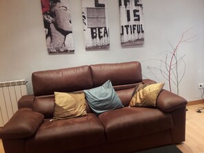 Televisión, reproductor de DVD, libros y estéreo 