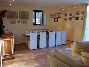 Living room - Beautiful Villa in Maremma (Farnese)