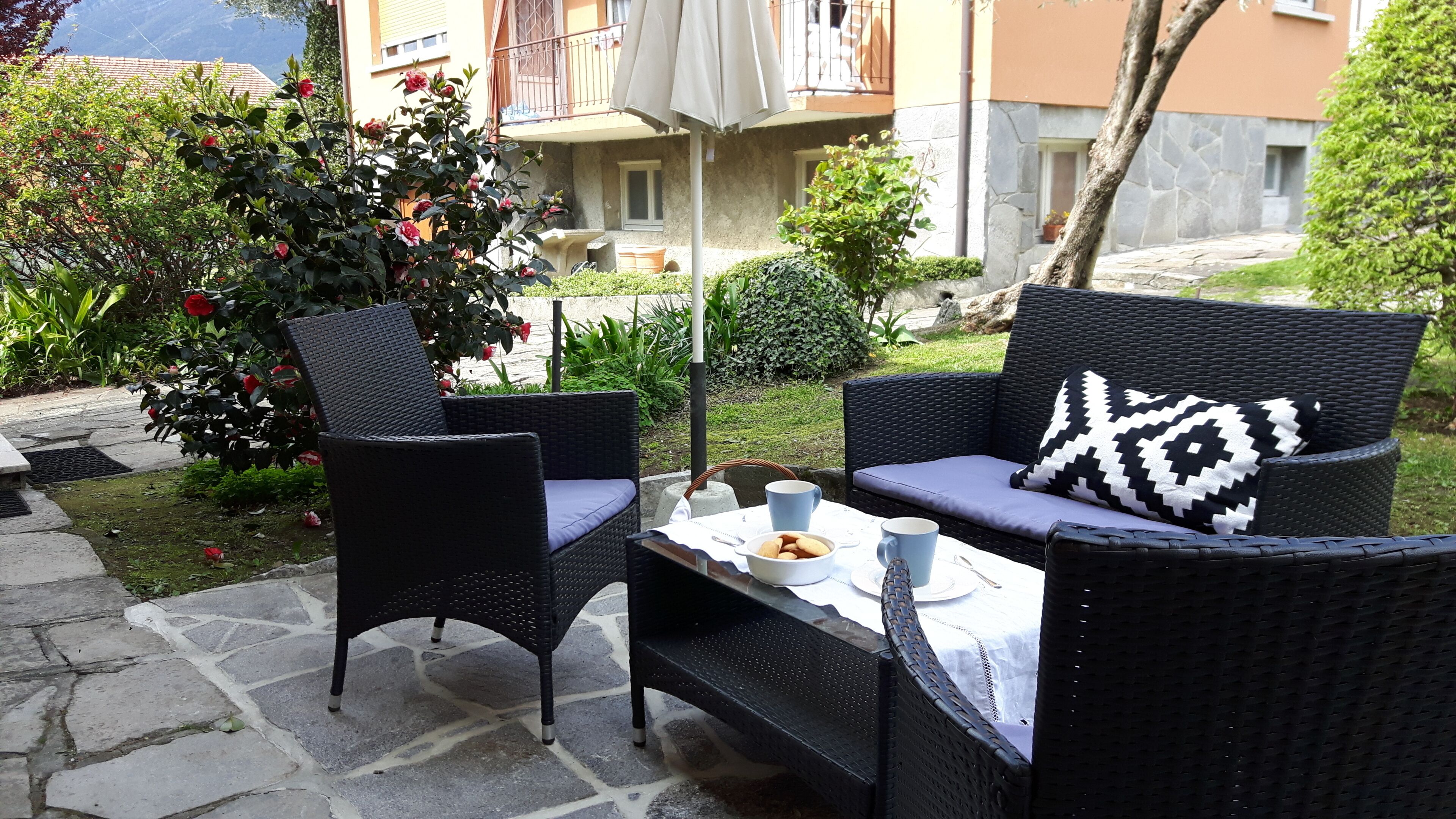 Apartment, 2 Schlafzimmer, Balkon, Gartenblick | Außenbereich