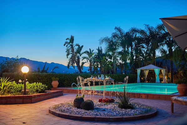 Zimmer, 1 Schlafzimmer, Terrasse | Pool