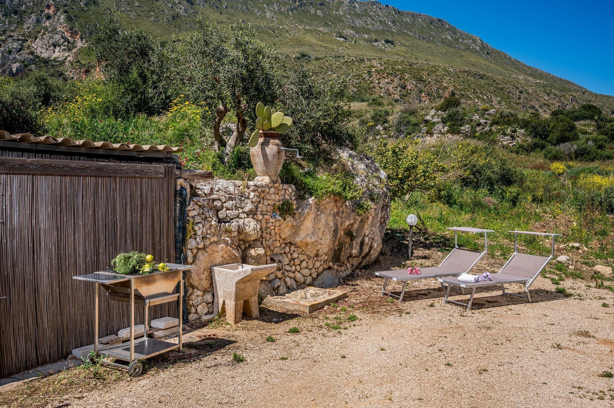 Aire de pique-nique/barbecue
