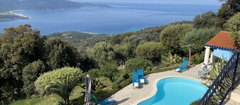 Olmeto - Propriano Gulf - Independent F2 - Sea view - Privat svømmebasseng