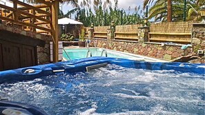 Property grounds - Villa With its own Swimming-pool, Jaccuzi and Sauna With Views to San Nicolas va (La Aldea de San Nicolás)