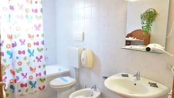 Appartamento, 1 camera da letto, fumatori, balcone | Bagno