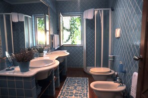 Villa, 4 Schlafzimmer, Raucher, eigener Pool | Badezimmer