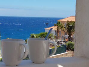 Huone, 1 makuuhuone, parveke, valtamerinäköala | Ulkoalueet