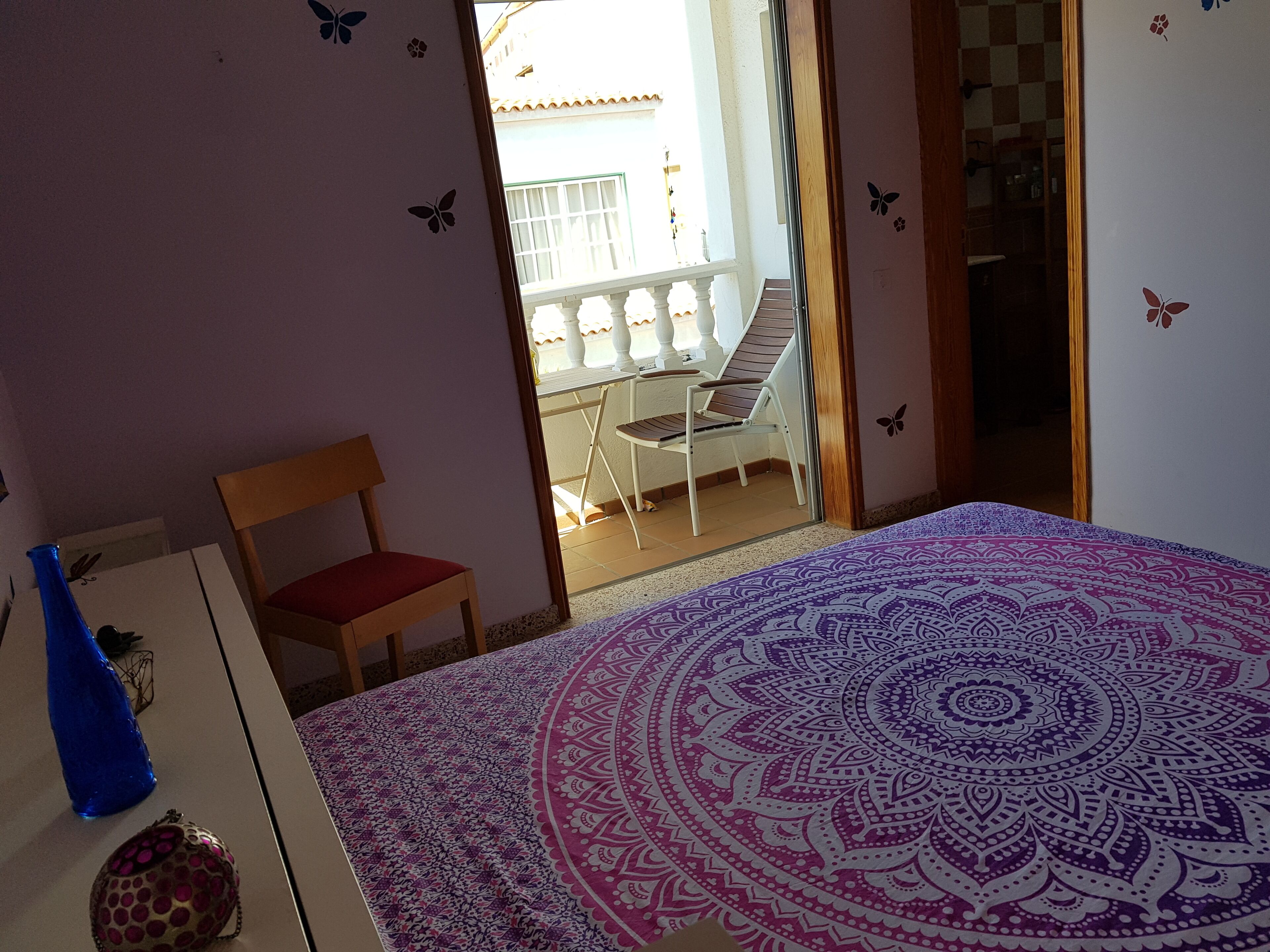 Habitación, 1 habitación, balcón, vistas al mar | 1 dormitorio