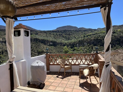 House with terrace and great views