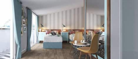 Deluxe Room | Living area | LCD TV