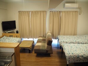 1 bedroom, iron/ironing board, free WiFi, bed sheets