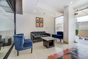 Lobby sitting area
