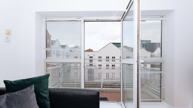 City Apartment, City View (6002. Windmill Lane) | View from room - Hanover Quay - Private Apartment (Dublin)