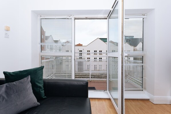 City Apartment, City View (6002. Windmill Lane) | View from room - Hanover Quay - Private Apartment (Dublin)