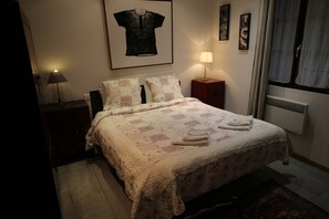 Individually decorated, individually furnished, iron/ironing board