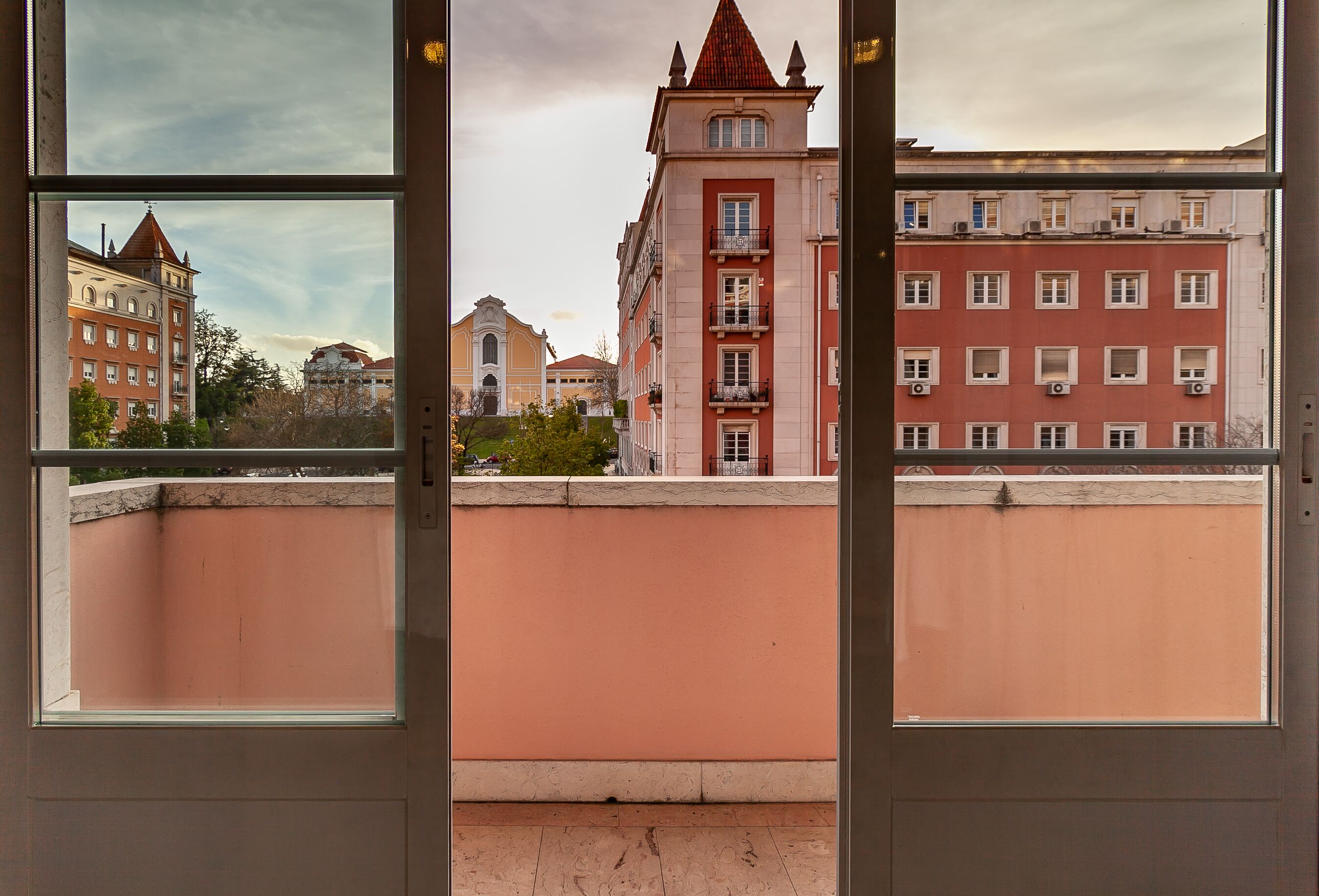 Vista desde la propiedad