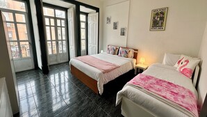 Sublime Brown Bedroom With Balcony
