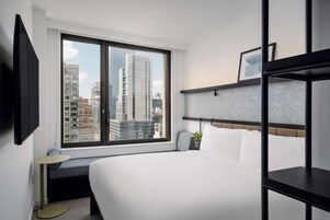 Kamer, 1 kingsize bed (City) | Kameruitzicht