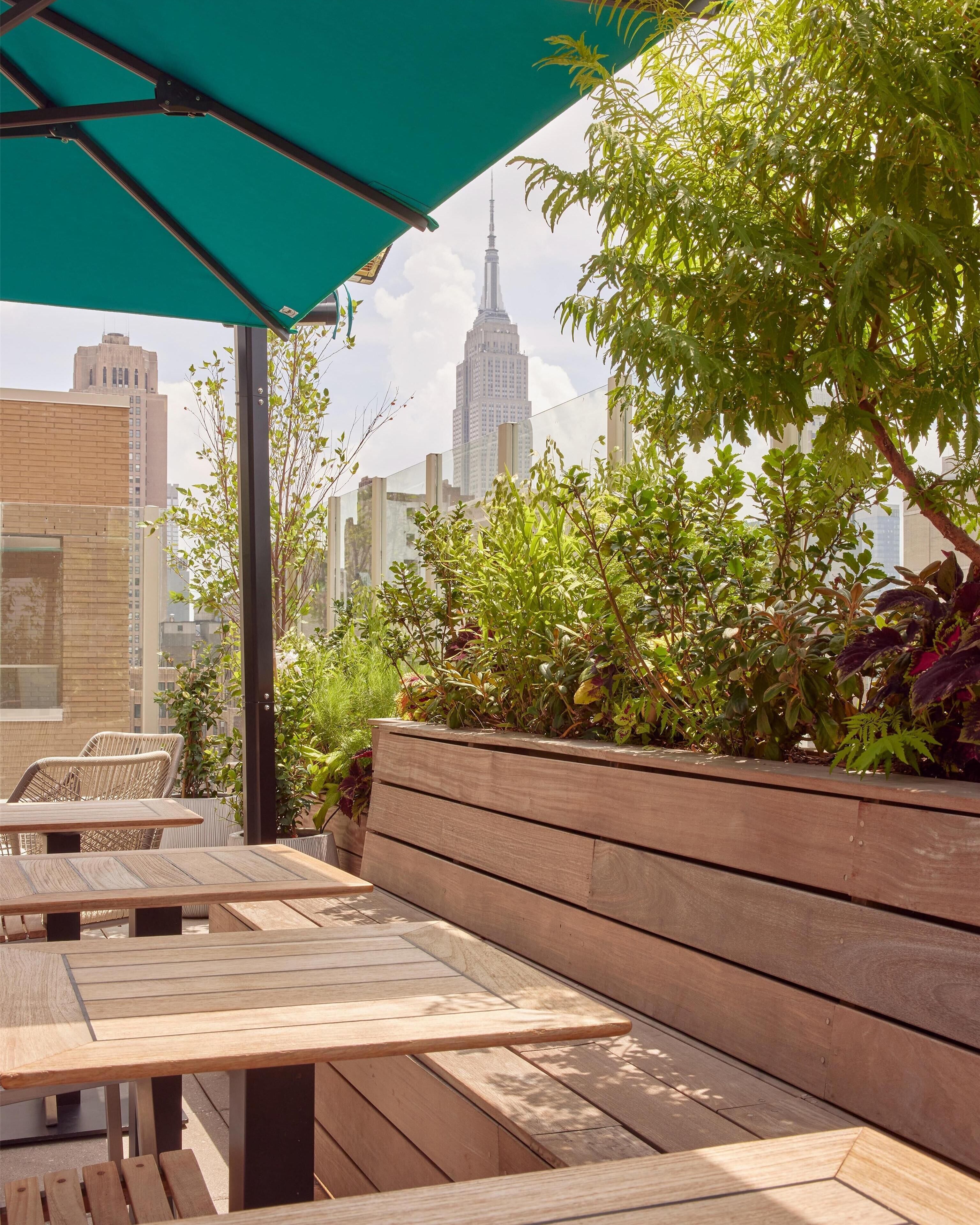 Terraza en la azotea