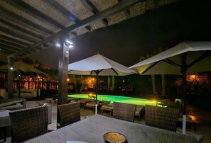 Outdoor dining - Private Villa Heated Pool & Enclosed Garden (El Gouna)