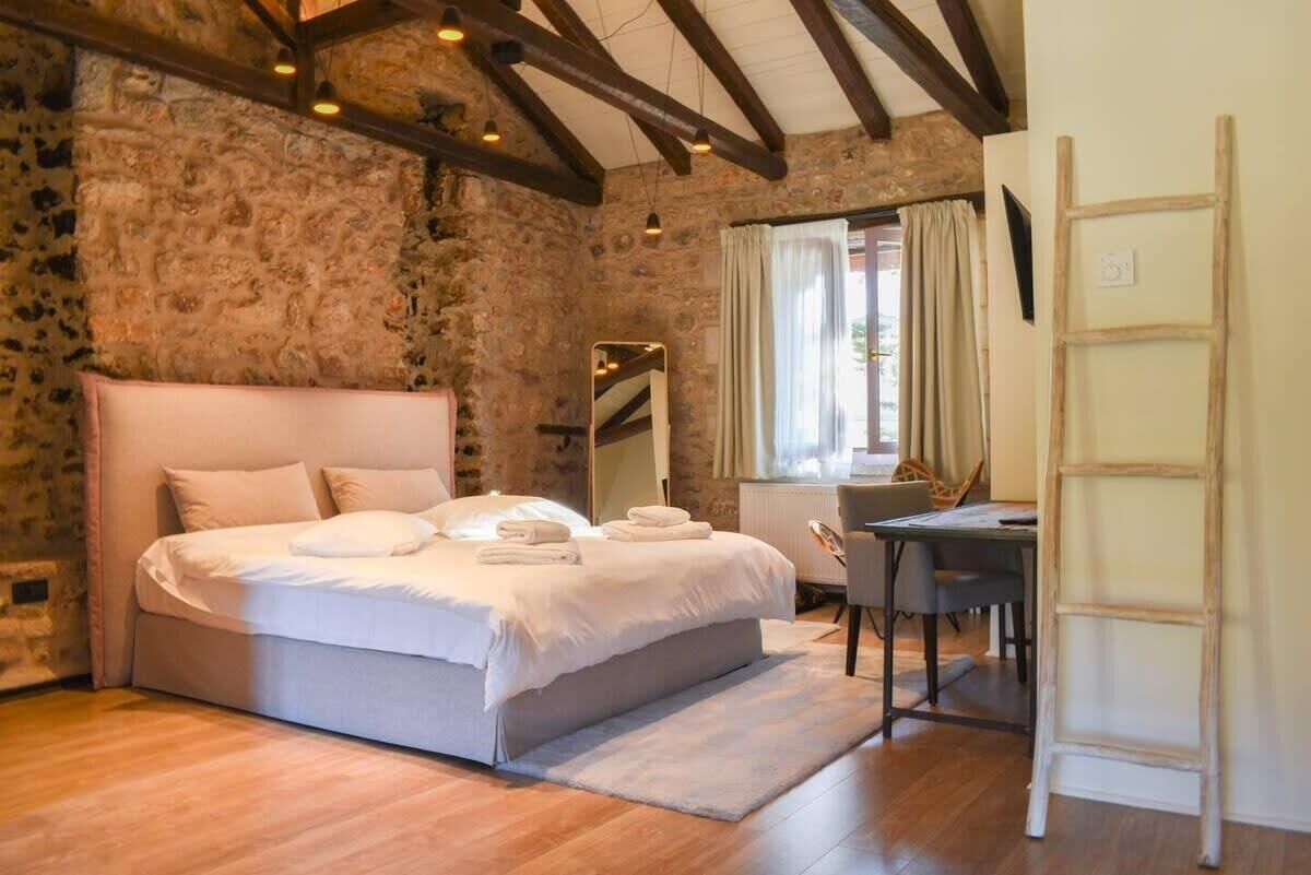 2 habitaciones, cuna de viaje, wifi y ropa de cama 