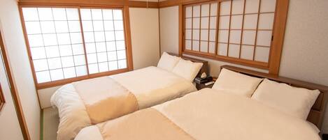 4 sovrum, gratis wi-fi och sängkläder