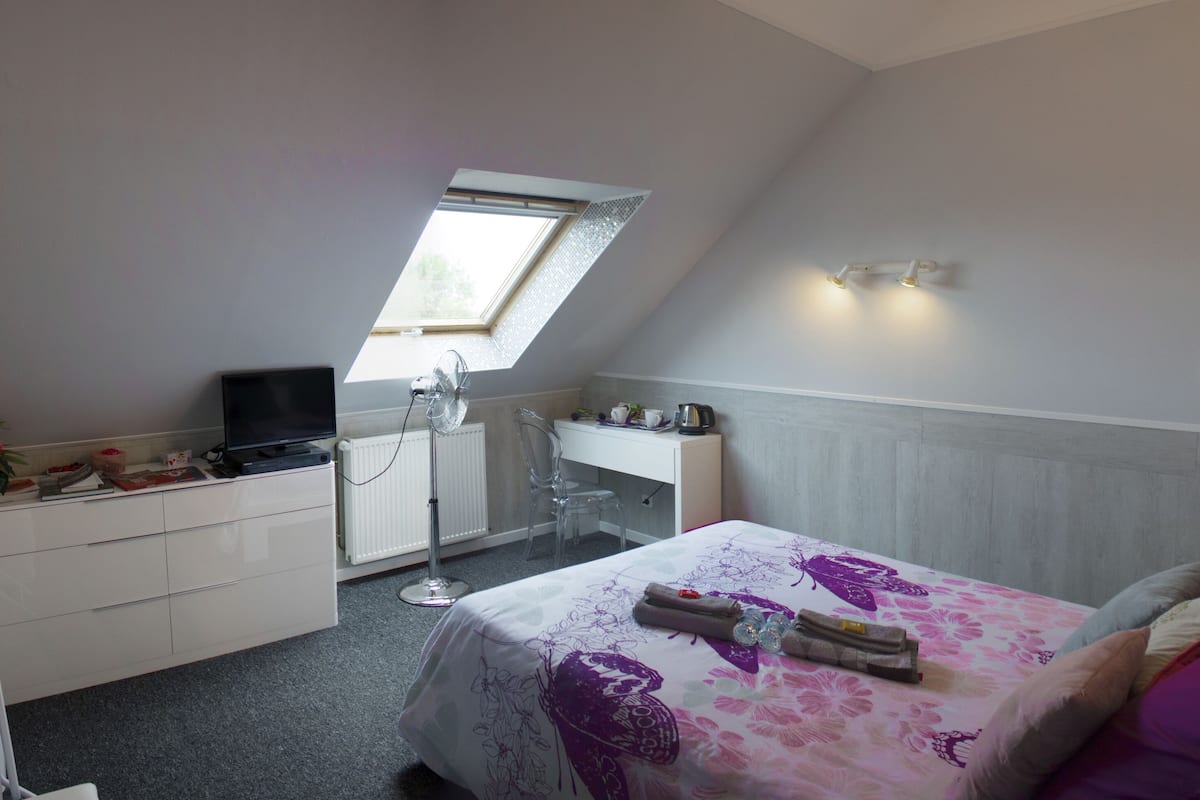 Suite familiale | Literie de qualité, lit avec matelas en mousse à mémoire