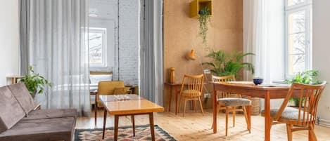 Appartement Design (Bahama Yellow) | Restauration dans la chambre