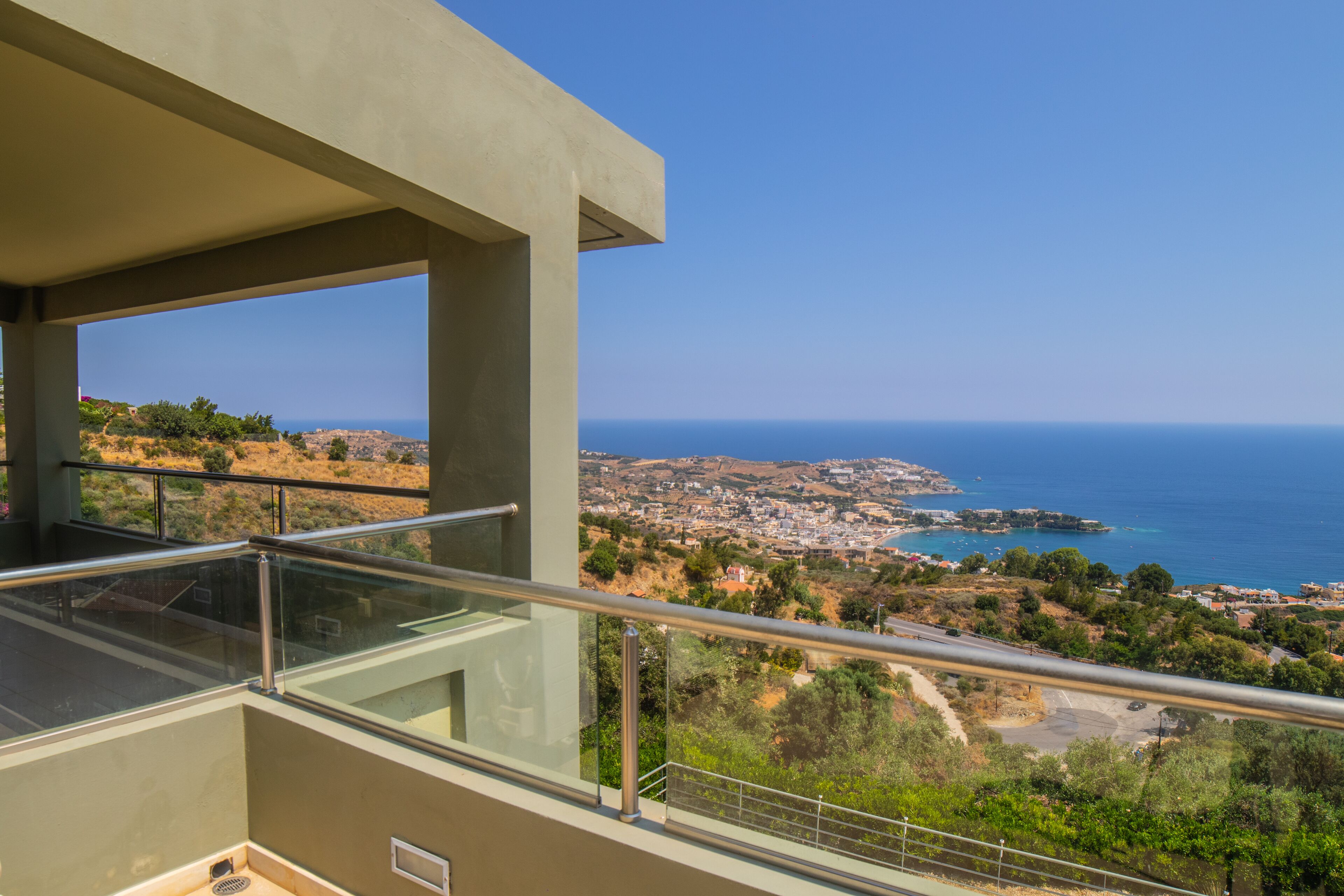 Villa, 4 Bedrooms, Private Pool, Sea View | View from room