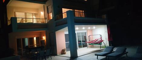 Front of property - evening/night